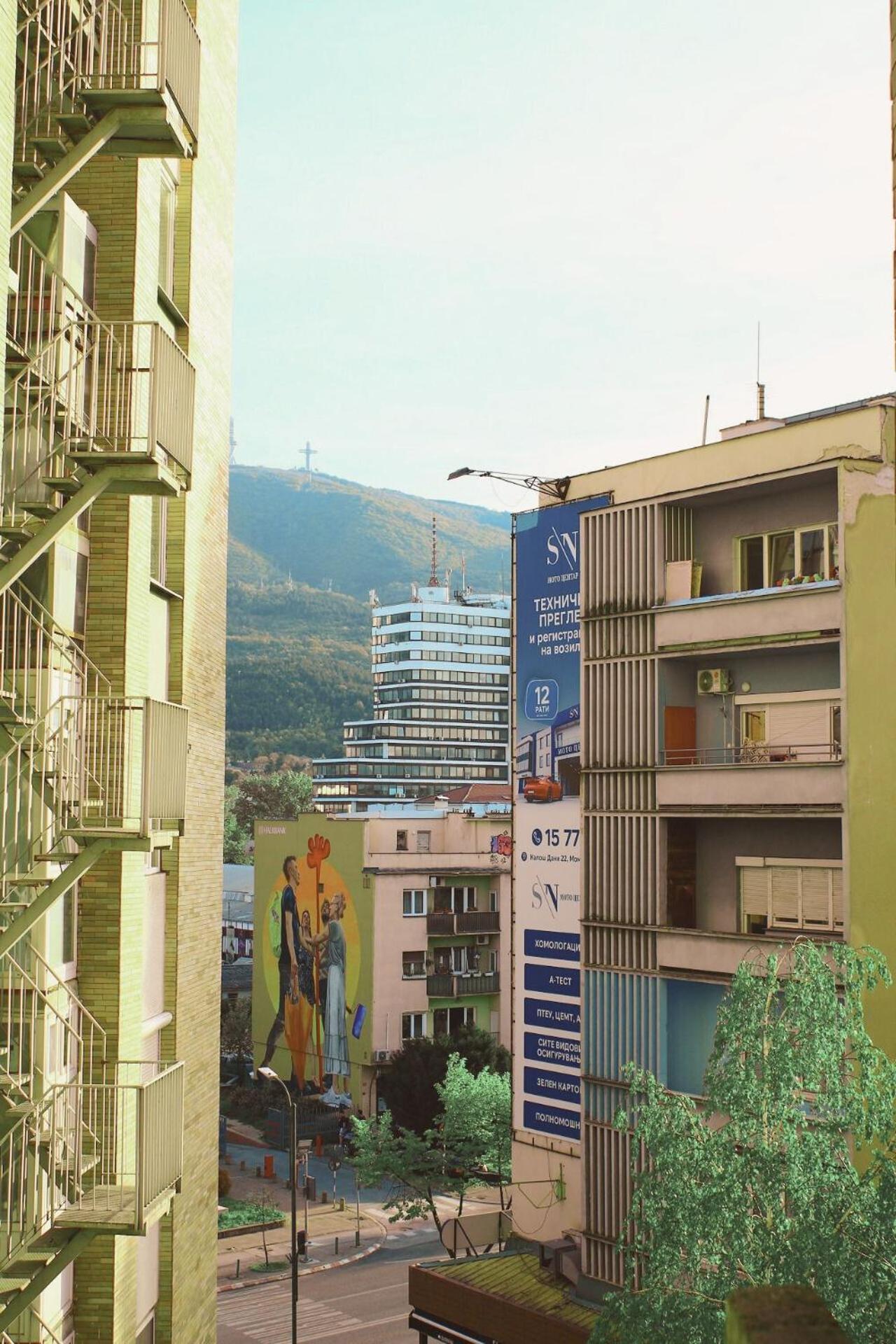 Sunny Center Apartment Skopje Luaran gambar